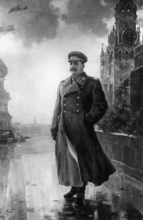 Portrait of joseph stalin, oil painting by alexander gerasimov, 1944.