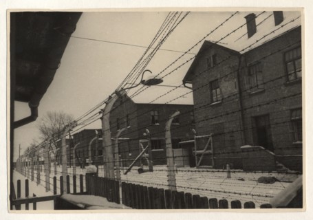 Photo-series on the hitlerite death camp in oswiecim,  person who entered the gate of oswiecim never returned from there,  the camp was surrounded by a barbed wire fence charged with high tension elec...