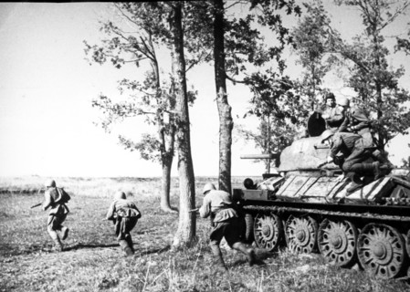 Battle of kursk bulge, july 1943.