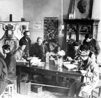 Turkistan university in 1924.