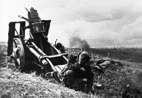 World war 2, a german soldier captured near the city of orlov in the summer of 1943, kursk region.