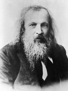 Dimitri ivanovich mendeleev, 1834 - 1907, famous russian chemist.