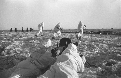 World war 2, battle of stalingrad, winter fighting in the stalingrad region.
