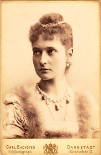 Russian empress alexandra fyodorovna, 1892.