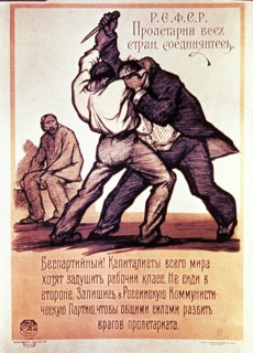 Affiche de propagande soviétique