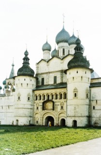 Church of the resurrection, rostov kremlin, rostov the great, yaroslavl region of russia.
