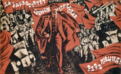 'long live the socialist revolution!'.