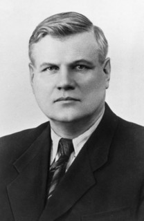 Yuri yevgenievich maksarev, chairman of the state scientific - technical committee of the ussr council of ministers, march 1958.