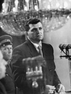 U2 spy plane pilot francis gary powers making his final statements during his trial in moscow, august 19, 1960.