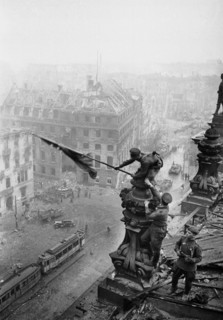 World war 2, the great patriotic war, the raising of the soviet flag over the reichstag in berlin, germany, may 1, 1945,  ???, ??????, ????? ?????? (????????? ???? 150-? ?????? ???????? ll ??????? ???...