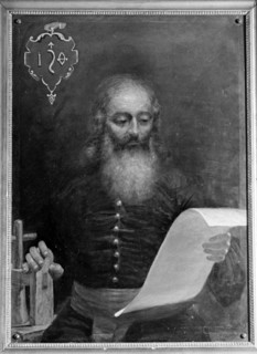Ivan fyodorov (fedrov), the first russian printer, by s,i,tomasevich from the museum of history in lvov, photo itar-tass  .
