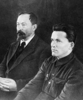 Ussr, felix dzerzhinsky (left) and sergei kirov, 1926.