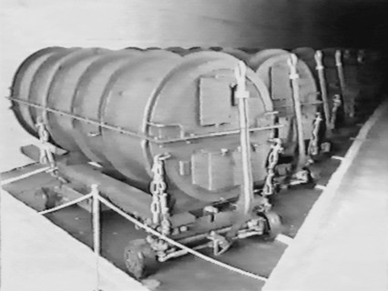 Russia 6/01: the picture shows a depository of chemical weapons located 5 km off the city of shchuchye, kurgan region where 14% of the total russia's stock of chemical weapons are stored.