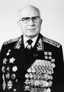 Soviet naval commander sergei gorshkov.