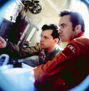 Soyuz 40 crew dumitru prunariu (romania) and leonid popov, 1981.