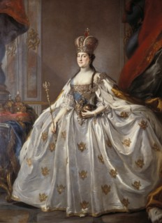 Portrait of catherine the great by stefano torelli.