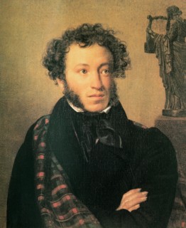 A portrait of alexander pushkin by o, kiprensky, 1827.