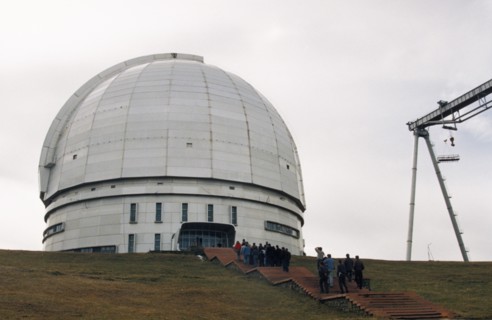 The special astrophysical observatory of the former academy of sciences of the ussr has the bta-6 (big telescope alt-azimuthal), the world's largest optical telescope, built in 1976, it is located nea...