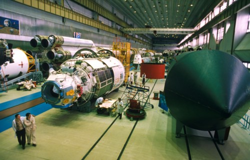 International space station, assembly fgb (zarya) power module.