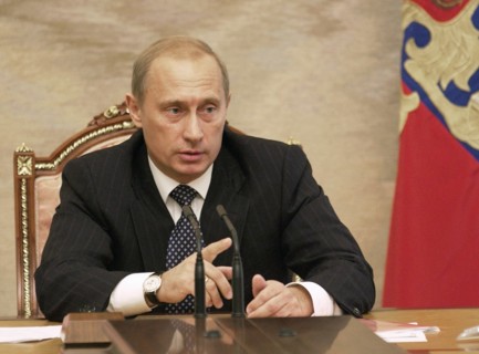 President vladimir putin has said at the monday's meeting with the russian government (in picture) that he will not meet representatives of the business community to discuss the situation with yukos, ...