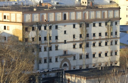 Moscow, russia, november 14, 2003, building of the matrosskaya tishina pre-trial detention facility.