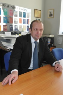 St, petersburg, russia, november 1, 2009, andrei bushev, 43-year-old assistant professor at st petersburg state university law faculty and a former fellow student there of president medvedev, has been...