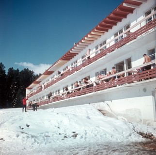 Georgian ssr, bakuriani, sputnik international youth camp, february 1968.