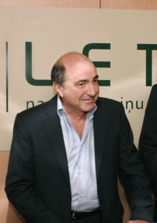 Boriz berezovsky, who has arrived in riga under the name platon yelenin, attends a press conference at the ridzene riga hotel, the russian general prosecutor's office has filed an inquiry to latvia se...