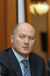 Moscow, russia, vladimir kremer, director general of komi aluminium, is pictured at the 2nd international moscow business dialogue forum foreign investment in russia: tasks and solutions.