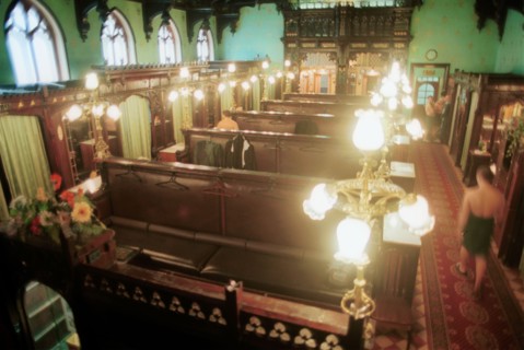 The halls of sandunovskiye bathhouse, popularly known as sanduny, on weekends are full of russian bathhouse fans, the bathhouse is 105 today, it was named after a known russian actor sila nikolayevich...