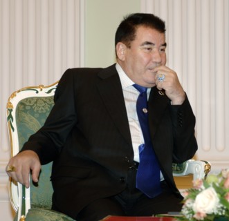 Moscow, russia, january 23, 2006, president of turkmenistan saparmurat niyazov is pictured during his meeting with russian president vladimir putin in the kremlin.