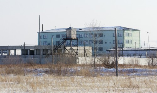 Chita, russia, january 26, 2006, a general view of the chita prison camp #3, where mikhail khodorkovsky, the former yukos boss, might be transferred to from the krasnokamensk prison camp.