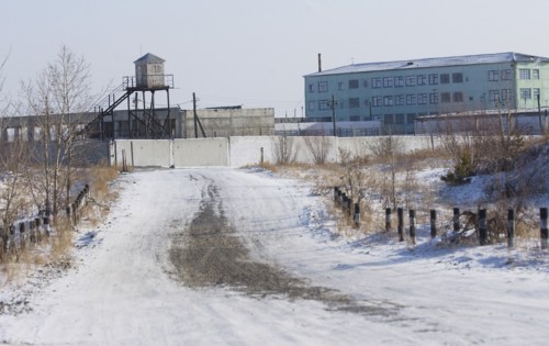 Chita, russia, january 26, 2006, a general view of the chita prison camp #3, where mikhail khodorkovsky, the former yukos boss, might be transferred to from the krasnokamensk prison camp.