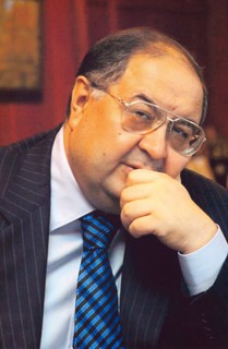 Moscow, russia, director general of the ooo 'gazprominvestholding' alisher usmanov.