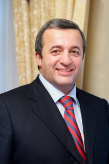 Moscow, russia, biggest shareholder of russian juice-and-dairy firm vimm-bill-dann (vbd), gavrlll yushvayev appears at his office, april 25, 2006.