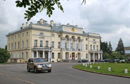 The building where the presidium of the russian academy of sciences holds meetings, lenin avenue (leninsky prospekt), moscow.