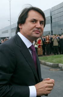 St,petersburg, russia, october 3, roustam tariko, owner of the russian standard brand, chairman of russian standard bank, seen during the opening of the vodka plant 'russian standard' on pulkovo highw...