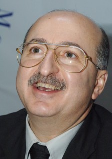 Moscow, russia, chairman of the board of directors of russia-based dairy and juice packaging company 'wimm-bill-dann' david davidovich yakobashvili attends the moscow international banking forum at th...