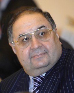 Moscow, russia, february 7, 2007, president of gazprominvestholding alisher usmanov looks on at a meeting of russiai´s top business leaders hosted by russian president vladimir putin in the catherine ...
