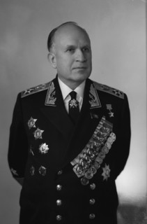 Soviet naval commander sergei gorshkov.
