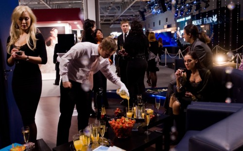 Opening day of the millionaire fair - 2008 exhibition at crocus expo international exhibition centre, moscow, russia, november 27, 2008.