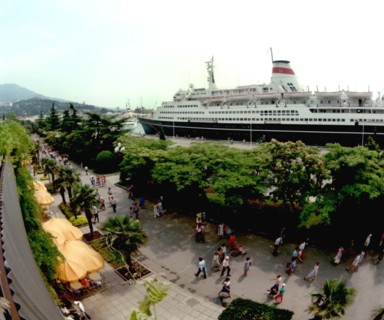 Yalta, black sea resort, ukraine, 1990s.