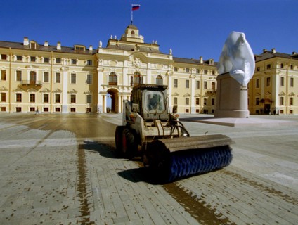The restored constantine palace in strelna, now called the state complex 'the palace of congresses', will be the venue of summits to be held during the city's 300th anniversary celebrations, st,peters...