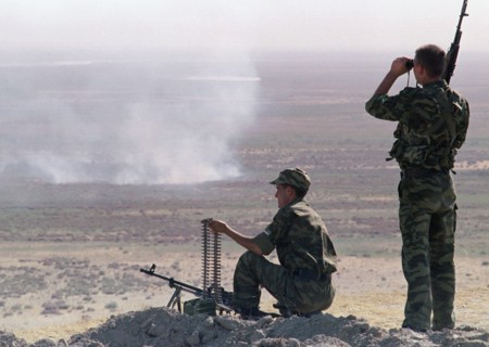 Russian motorized rifle division n 201 stationed in tajikistan, february 1, 2002
