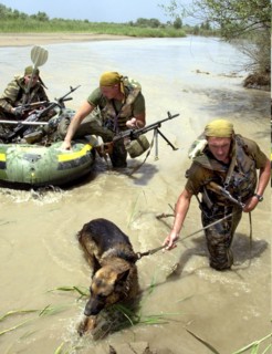 Russian border guards of pyandzhsky border detachment, tajikistan, september 21, 2002, russian border guards of pyandzhsky border detachment (in pic) twice had armed clashes with drug smugglers who at...