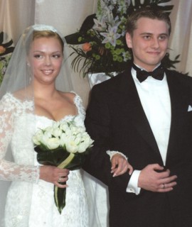 05/02/03 gorbachev's granddaughter getting married.