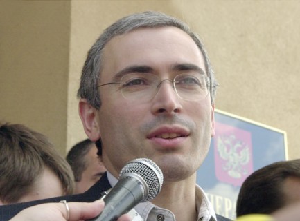 Mikhail khodorkovsky, the head of the yukos oil company and russia's wealthiest man, pictured upon leaving the general prosecutor's office