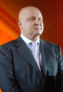 Alexander goncharuk, director general of scientific centre concern, attends the russian business leaders awards ceremony held at the moscow international house of music.