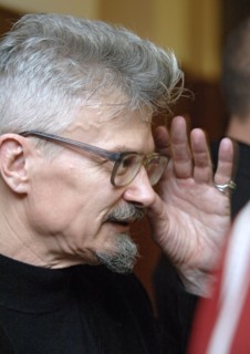Leader of the national bolshevik party (nbp) eduard limonov appears in moscow city court where the suit filed by the prosecutor general's office to recognise the nbp an extremist organisation was cons...