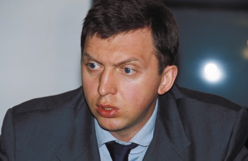 Oleg deripaska, president of siberian aluminum group.